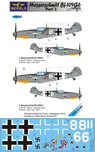  LF Models  1/48 Messerschmitt Bf.109G-6 Comiso cartoon part 2. LFMC48158