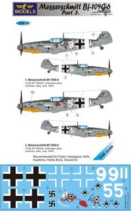  LF Models  1/48 Messerschmitt Bf.109G-6 Comiso cartoon part 3. LFMC48159