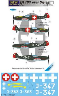  LF Models  1/48 Messerschmitt Bf.109E-3 Over Swiss Part I LFMC4817