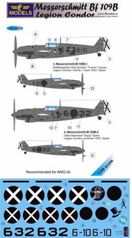 Messerschmitt Bf.109B Legion Condor (AMG) #LFMC48178