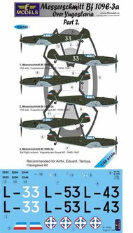 Messerschmitt Bf.109E3a Yugoslavia (EDU.HAS,TAM) #LFMC48180