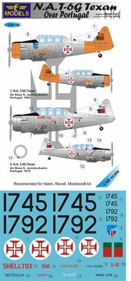  LF Models  1/48 North-American T-6G Texan over Portugal LFMC48196
