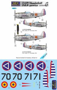 Republic F-47N Thunderbolt FAN service #LFMC48234