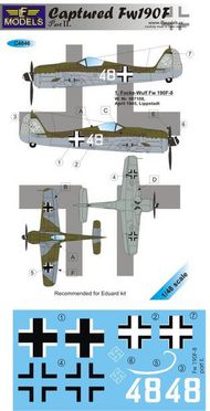 Captured Focke-Wulf Fw.190F Part II (designed to be used with Eduard kits) #LFMC4846