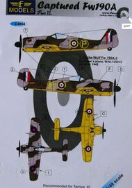  LF Models  1/48 Captured Focke-Wulf Fw.190A Part II. (designed to be used with Tamiya kits) LFMC4854