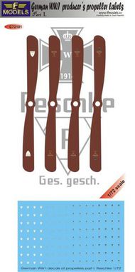 German WWI propeller manufacturer logo's - Part I #LFMC72101