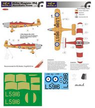  LF Models  1/72 Miles Magister Mk.I Acrobatic Team (designed to be used with Frog, Novo and RS Models kits) LFMC72189