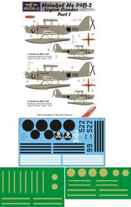  LF Models  1/72 Heinkel He.59B-2 Legion Condor Part 1. 2 Decal options for Special Hobby kit. LFMC72224