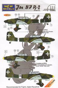 Junkers Ju.87R-2 'Stuka' Part 2. (designed to be used with Fujimi, Italeri and Revell kits) #LFMC7235