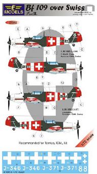  LF Models  1/72 Messerschmitt Bf.109E-3 over Switzerland - Part III LFMC7262
