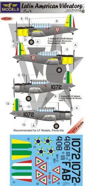 Vultee BT-13 Valiant. Latin American Vibrators - Mexico and Brasil Part V (designed to be used with Admiral, AZ Model, LF Models and Pavla kits) #LFMC7288