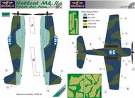  LF Models  1/24 Grumman Hellcat Mk.I/Mk.II FAA Camouflage pattern paint mask* LFMM2405