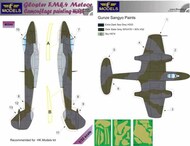  LF Models  1/32 Gloster Meteor F.Mk.4 Camouflage Painting Mask LFMM3244