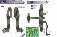 Westland Whirlwind Mk.I Early Camouflage Pattern Paint Mask #LFMM3276