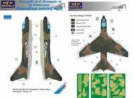 Vought A-7D Corsair II in Vietnam camouflage pattern paint masks #LFMM48105