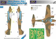  LF Models  1/48 Avro Anson Mk.I. Pattern A Camouflage Pattern Paint Mask LFMM48107