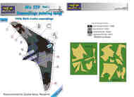 Horton Ho.229A Part 1 1930s 3-color style 2 colour camouflage pattern paint mask #LFMM48138