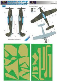 Arado Ar.96B camouflage pattern paint mask (designed to be used with Special Hobby kits) #LFMM4828
