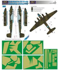  LF Models  1/48 Focke-Wulf Fw.200C-4 Condor camouflage pattern paint mask (designed to be used with Trumpeter kits) LFMM4841