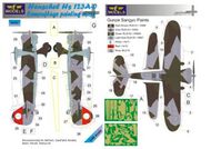 Henschel Hs.123A-0 camouflage pattern paint mask (designed to be used with AMTech, GasPatch Models, Italeri, Revell and Tamiya kits)[Hs.123A-1 Hs.123B-1] #LFMM4850