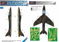  LF Models  1/48 Hawker Hunter T.Mk.7/8 RAF camouflage pattern paint mask LFMM4866
