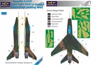  LF Models  1/48 North-American F-100D Super Sabre USAF in Vietnam camouflage pattern paint mask type 1 LFMM4872