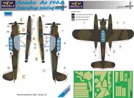 Arado Ar.196A-1  camouflage pattern paint mask #LFMM4884