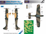 Miles Magister Mk.I. Camouflage Pattern Paint Mask* #LFMM4899
