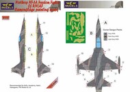  LF Models  1/72 Northrop NF-5A Freedom Fighter of RNLAF camouflage pattern paint masks LFMM72105