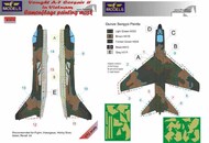 Vought A-7D Corsair II in Vietnam camouflage pattern paint masks #LFMM72114