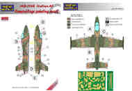 Aermacchi MB-326K Italian AF camouflage pattern paint mask #LFMM72155