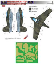  LF Models  1/72 Messerschmitt Me.163B Komet camouflage pattern paint mask LFMM7237