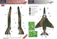  LF Models  1/72 McDonnell F-4 USAF in Vietnam  camouflage pattern paint mask LFMM7263