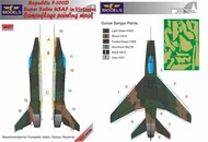  LF Models  1/72 North-American F-100D Super Sabre USAF in Vietnam camouflage pattern paint mask type 1 LFMM7277