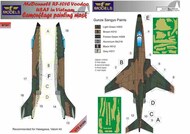 McDonnell RF-101C Voodoo USAF in Vietnam camouflage pattern paint mask #LFMM7281