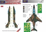  LF Models  1/72 McDonnell RF-101B Voodoo Air National Guard camouflage pattern paint mask LFMM7282