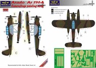  LF Models  1/72 Arado Ar.196A-1 camouflage pattern paint mask LFMM7289