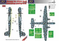  LF Models  1/72 Heinkel He.177A-5 Greif Camouflage Painting Mask LFMM7293