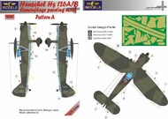  LF Models  1/72 Henschel Hs.126A/B Pattern A Camouflage Painting Mask LFMM7294