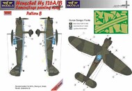  LF Models  1/72 Henschel Hs.126A/B Pattern B Camouflage Painting Mask LFMM7295