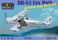 DH-83 Fox Moth Golden Age Biplane - Pre-Order Item #LFPE7294