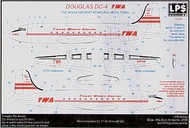  LPS  1/144 Douglas DC-4 TWA LPS14408