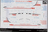  LPS  1/144 Douglas DC-4 TWA LPS14410