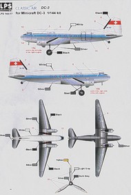  LPS  1/144 Douglas DC-3 Classic Air LPS14417