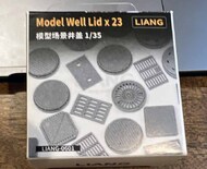  Liang Products  1/35 Model Well Lid x 23 LIG-0601