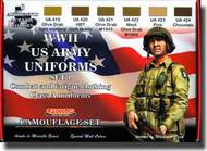  Life Color Paints  NoScale US Uniforms & Fatigues WWII LFCCS17