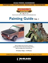  Life Color Paints  NoScale Scale Model Handbook Painting Guide Vol.1: Painting & Weathering Modelling Techniques LFC922401
