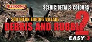  Life Color Paints  NoScale Southern Europe Village Debris & Rubble Scenic Details Colors #2 Acrylic Set (3 22ml Bottles) (D)<!-- _Disc_ --> LFCMS8