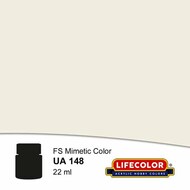  Life Color Paints  NoScale Insigna White FS37875 Acrylic (22ml Bottle) LFCUA148