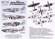  Lifelike Decals  1/48 North-American P-51B/P-51D Mustang (4) LLD48023
